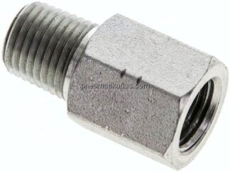Gewindeverlängerung NPT 1/4", Stahl verzinkt