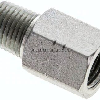 Gewindeverlängerung NPT 1/4", Stahl verzinkt
