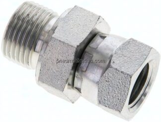 Einstellb. Einschraubverschr. 60°Keg.(G 1/4")-G 3/8"(AG)