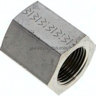 Hochdruck-Muffe NPT 3/4"-NPT 3/4", Stahl verzinkt