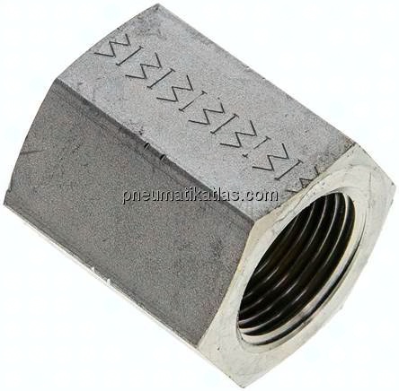 Hochdruck-Muffe NPT 3/4"-NPT 3/4", Stahl verzinkt