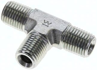 T-Stück NPT 1/4" (AG), Stahl verzinkt