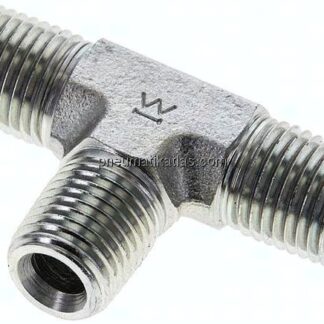 T-Stück NPT 1/4" (AG), Stahl verzinkt