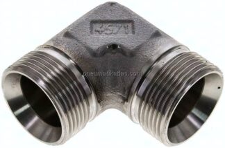 90°-Winkel, 60°Konus G 1-1/4"-G 1-1/4" (AG), V4A