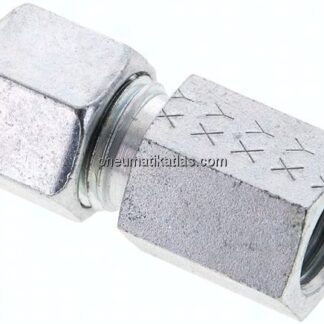 Aufschraub-Schneidringverschr. M 14x1,5-10 L (M16x1,5), Stahl verzinkt