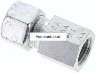 Aufschraub-Schneidringverschr. M 16x1,5-12 L (M18x1,5), Stahl verzinkt