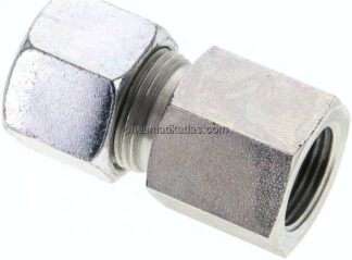 Aufschraub-Schneidringverschr. M 20x1,5-14 S (M22x1,5), Stahl verzinkt