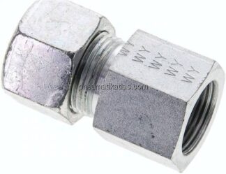 Aufschraub-Schneidringverschr. M 22x1,5-16 S (M24x1,5), Stahl verzinkt