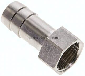 Aufschraub-Schlauchtülle G 3/8"-13 (1/2")mm, Messing vernickelt