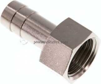 Aufschraub-Schlauchtülle G 1/2"-13 (1/2")mm, Messing vernickelt