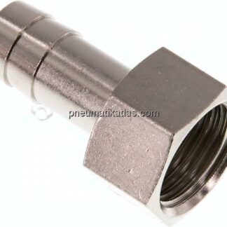 Aufschraub-Schlauchtülle G 1/2"-13 (1/2")mm, Messing vernickelt