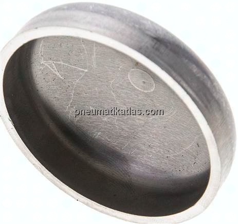 Rohrkappe 48,3x2,0mm, 1.4571, ähnlich DIN 28011