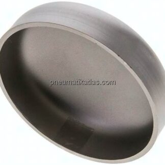 Rohrkappe 76,1x2,0mm, 1.4571, ähnlich DIN 28011