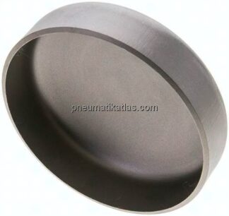 Rohrkappe 88,9x2,0mm, 1.4571, ähnlich DIN 28011