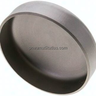 Rohrkappe 88,9x2,0mm, 1.4571, ähnlich DIN 28011