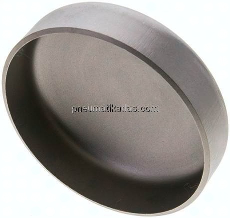 Rohrkappe 88,9x2,0mm, 1.4571, ähnlich DIN 28011