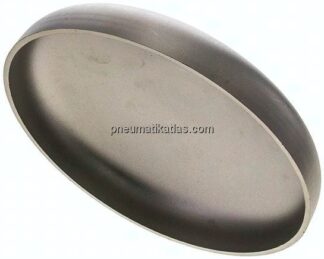 Rohrkappe 168,3x3,0mm, 1.4541, ähnlich DIN 28011