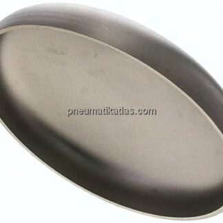 Rohrkappe 168,3x3,0mm, 1.4541, ähnlich DIN 28011
