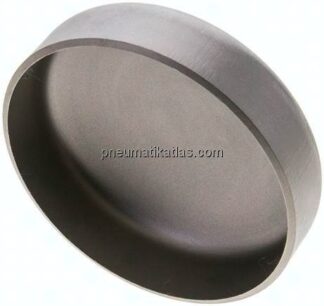 Rohrkappe 88,9x2,0mm, 1.4541, ähnlich DIN 28011