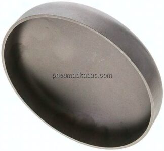 Rohrkappe 114,3x2,0mm, 1.4541, ähnlich DIN 28011