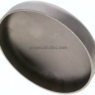 Rohrkappe 114,3x2,0mm, 1.4541, ähnlich DIN 28011