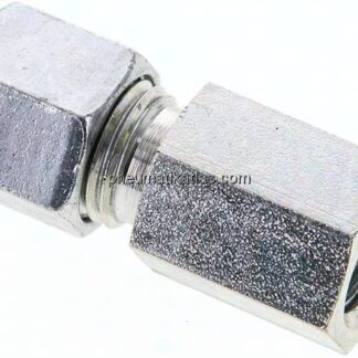 Aufschraub-Schneidringverschr. M 12x1,5-8 L (M14x1,5), Stahl verzinkt