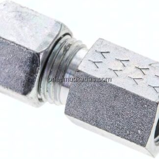 Aufschraub-Schneidringverschr. M 14x1,5-8 S (M16x1,5), Stahl verzinkt