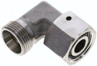 Einstellb. Winkel-Schneidringverschr. 15 L (M22x1,5), ohne Mutter & Schneidring, 1.4571
