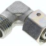 Einstellb. Winkel-Schneidringverschr. 10 L (M16x1,5), ohne Mutter & Schneidring, Stahl verzinkt
