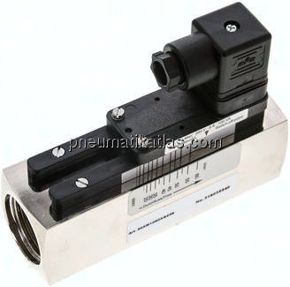 Durchflusswächter G 1", 20 - 60 l/min, Messing vernickelt