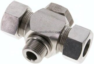 T-Schwenkverschraubung G 1/2"-18 L (M26x1,5), 1.4571