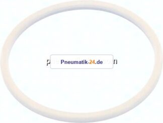 Dichtung (Milchgewinde) DN 80, Silikon (natur), 85x95x5mm
