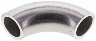Rohrbogen Typ3, 17,2x2,0mm, 1.4541, geschweißt, EN 10253 Typ A (DIN 2605)