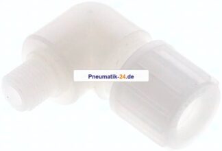 Winkel-Verschraubung G 1/4"-14x12mm, PVDF