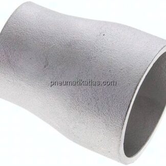 Reduzierstück 42,4x2,6mm - 33,7x2,6mm, 1.4541 nahtlos