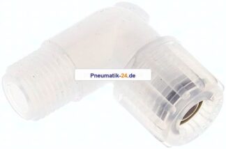 Winkel-Verschraubung G 1/4"-8x6mm, PFA