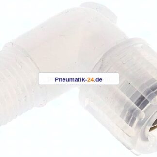 Winkel-Verschraubung G 1/4"-8x6mm, PFA
