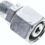 Reduziereinsatz 10 L-6 L (M12x1,5), ohne Mutter & Schneidring, Stahl verzinkt