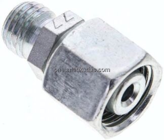 Reduziereinsatz 10 L-6 L (M12x1,5), ohne Mutter & Schneidring, Stahl verzinkt