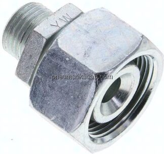 Reduziereinsatz 18 L-10 L (M16x1,5), ohne Mutter & Schneidring, Stahl verzinkt