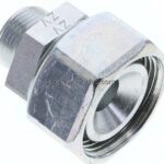 Reduziereinsatz 28 L-15 L (M22x1,5), ohne Mutter & Schneidring, Stahl verzinkt
