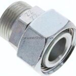 Reduziereinsatz 28 L-22 L (M30x2), ohne Mutter & Schneidring, Stahl verzinkt