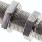 Schott-Schneidringverschraubung 15 L (M22x1,5), ohne Mutter & Schneidring, 1.4571