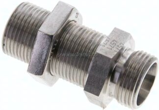 Schott-Schneidringverschraubung 15 L (M22x1,5), ohne Mutter & Schneidring, 1.4571