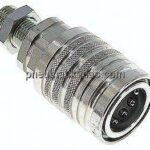 Schott-Steckkupplung ISO7241-1A, Muffe Baugr.3, 10 L (M16x1,5)
