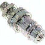 Schott-Steckkupplung ISO7241-1A, Stecker Baugr.3, 10 L (M16x1,5)
