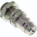 Schott-Steckkupplung ISO7241-1A, Stecker Baugr.3, 18 L (M26x1,5)