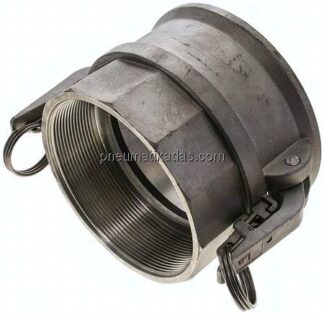 Sicherheits-Kamlock-Kupplung (D) Rp 4"(IG), Edelstahl (1.4408)