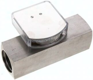 Durchflussmesser G 1" (IG), 0,5 - 1,5 l/min, 1.4571
