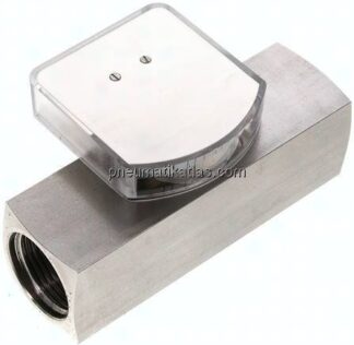 Durchflussmesser G 1" (IG), 8 - 24 l/min, 1.4571